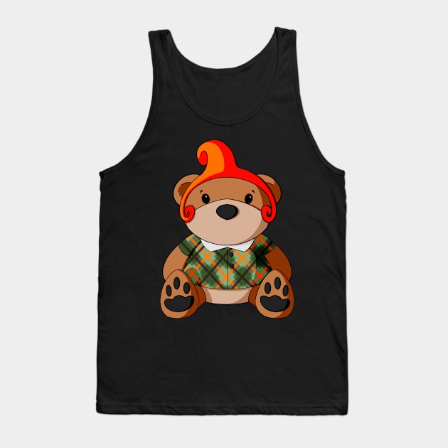 Oz Munchkin Teddy Bear Tank Top by Alisha Ober Designs